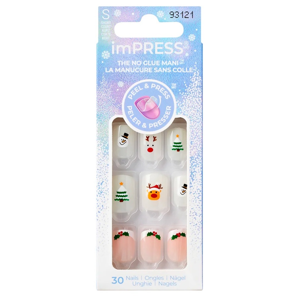 imPress Limited Edition Holiday Holiday Playlist Short Press On Nails 93…